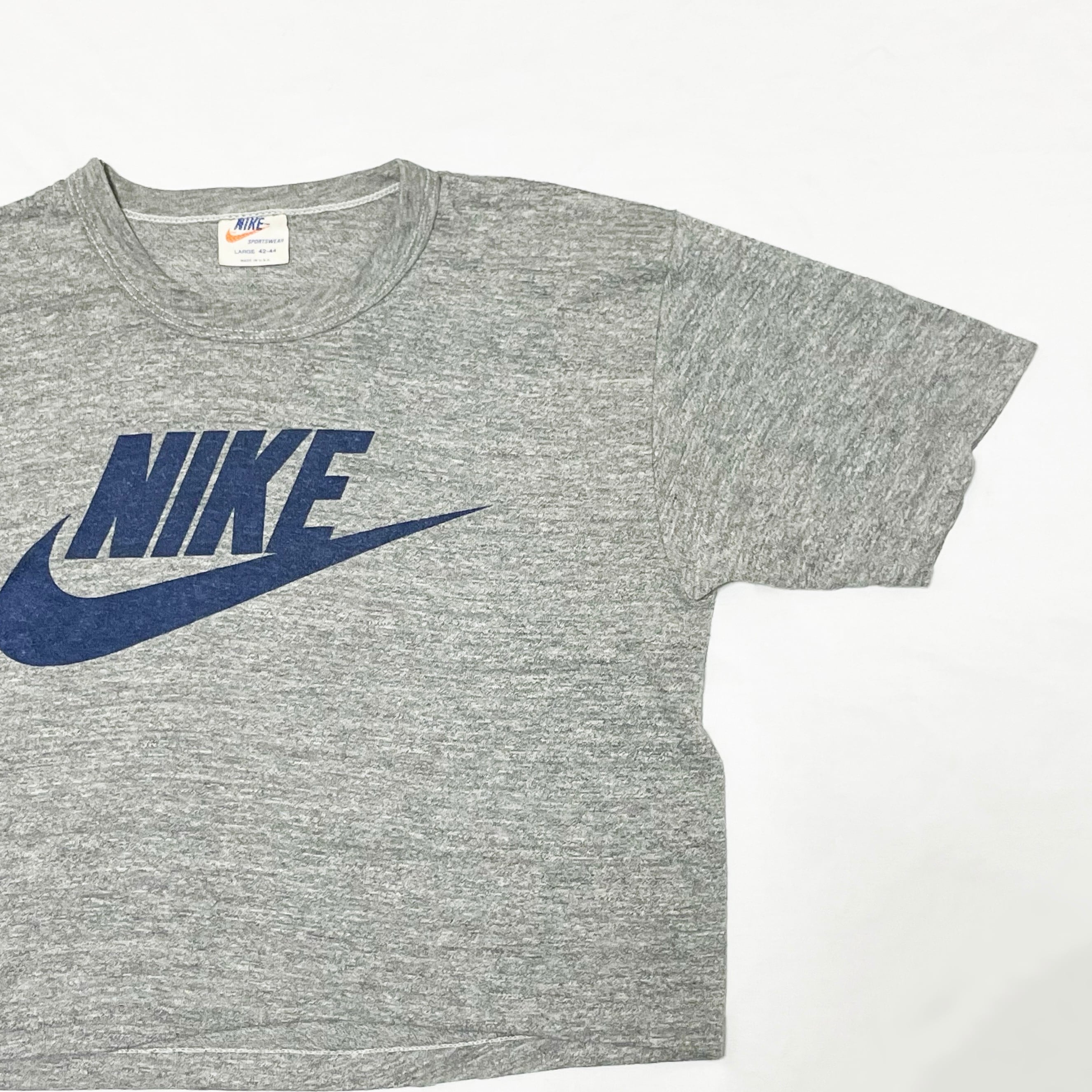 Vintage Nike Orange Tag Short Length T Shirt Made In USA | CORNER
