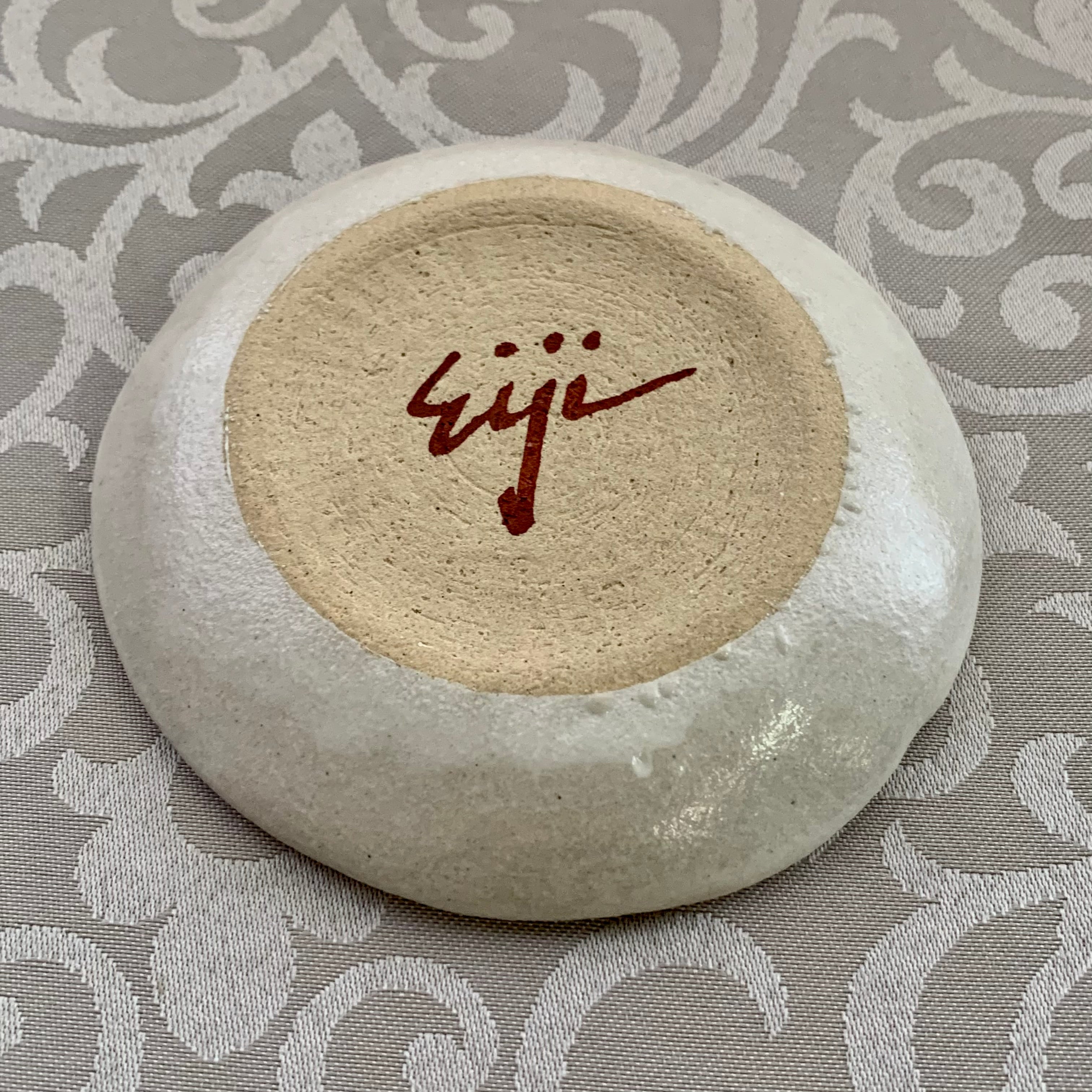 豆皿 直径10cm (24090104) | 陶芸家 熊本栄司 ONLINE SHOP