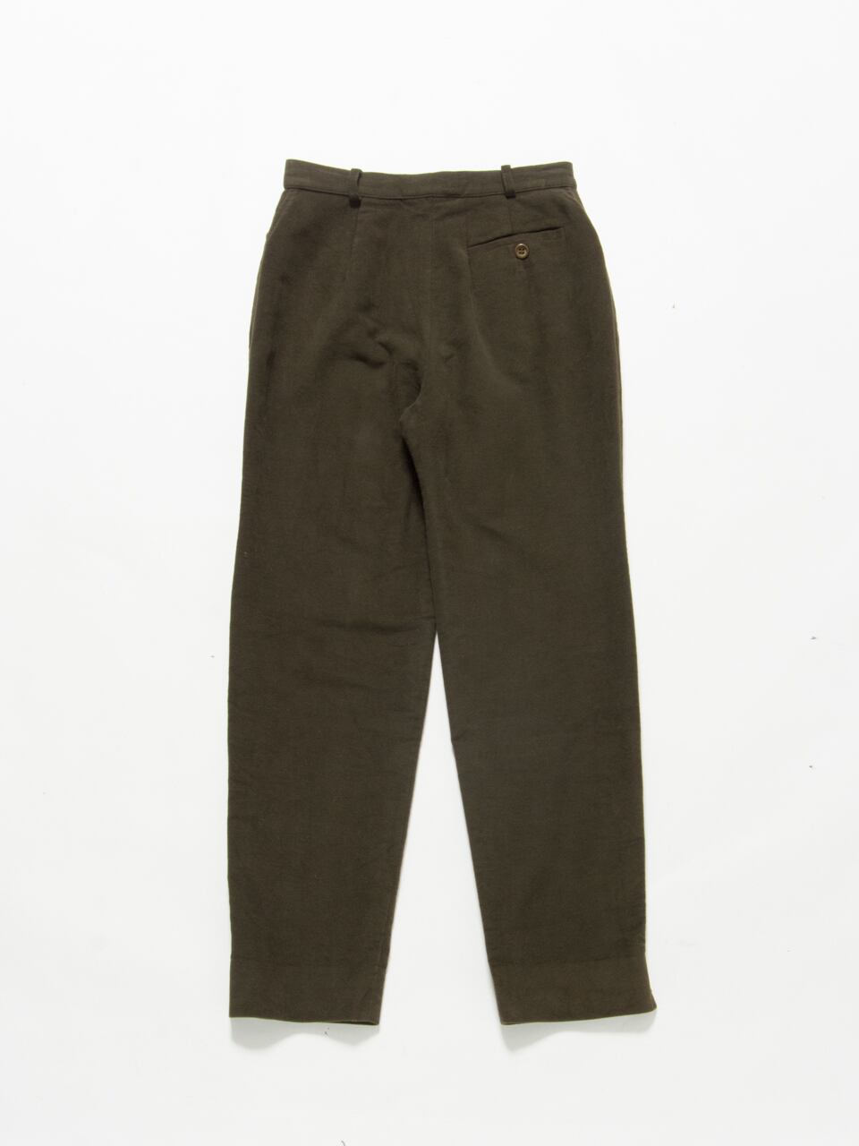 【MaxMara】Made in Italy cotton moleskin tapered pants（マックスマーラ イタリア製 コットンモールスキン テーパードパンツ）1d
