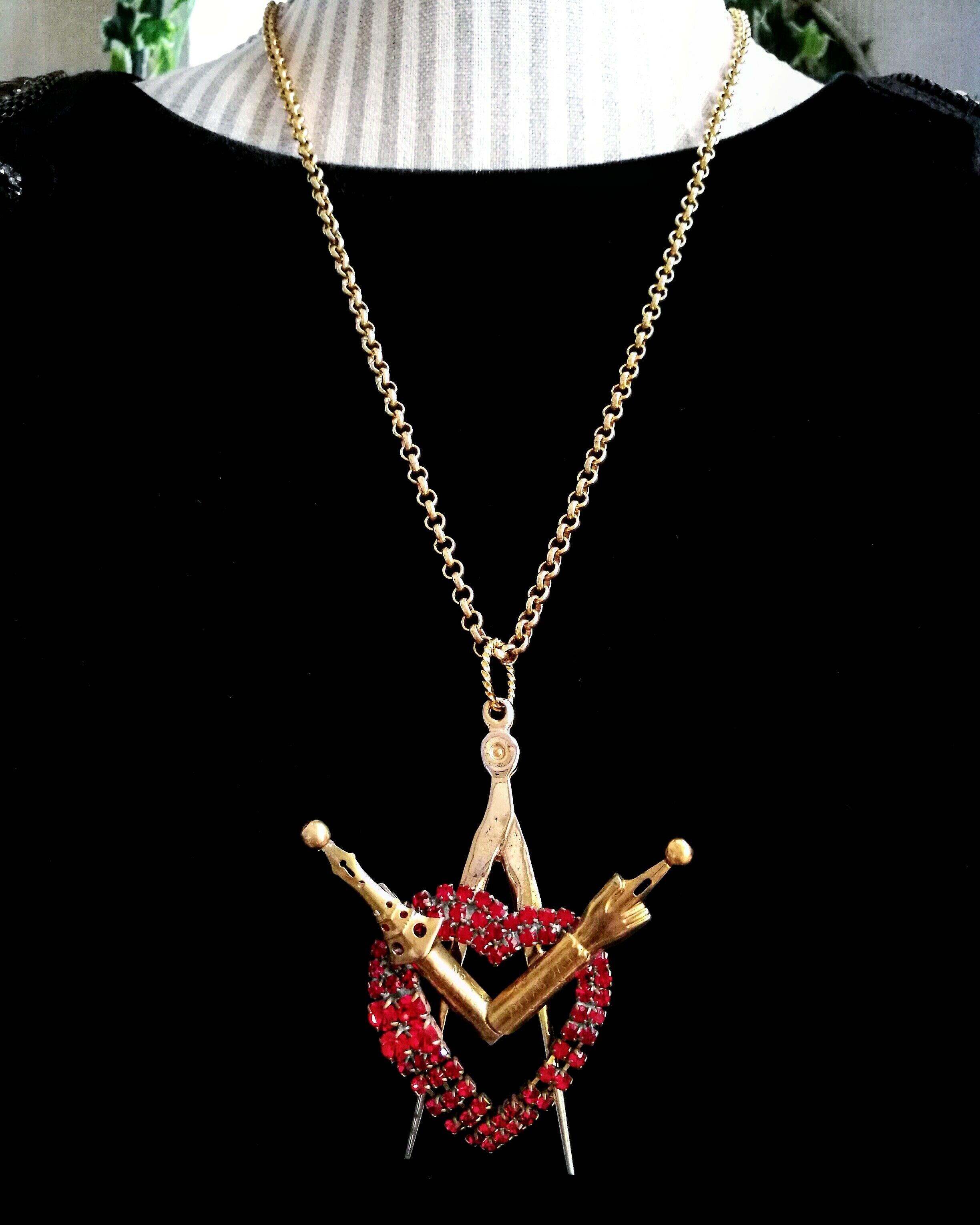 フリーメイソン・ペン先ネックレス | KARANSA