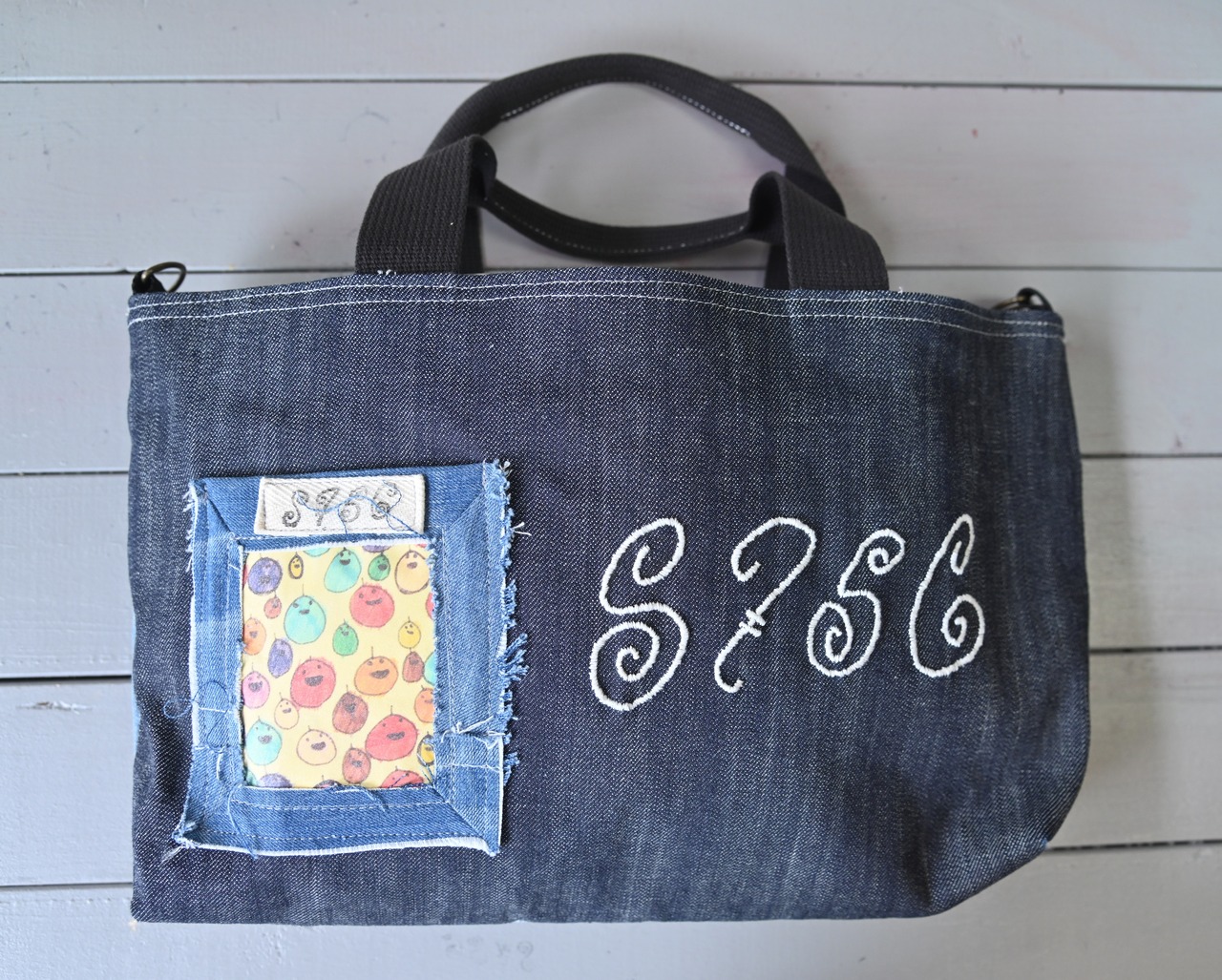 デニムリメイクバッグ・小野広美