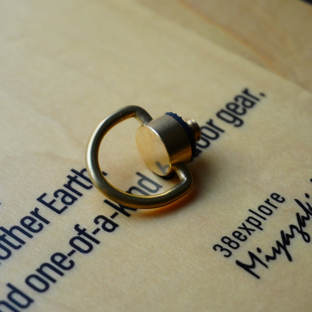 38explore TOREOTTO38Dリング D-Ring (リアル真鍮) | OLIVE