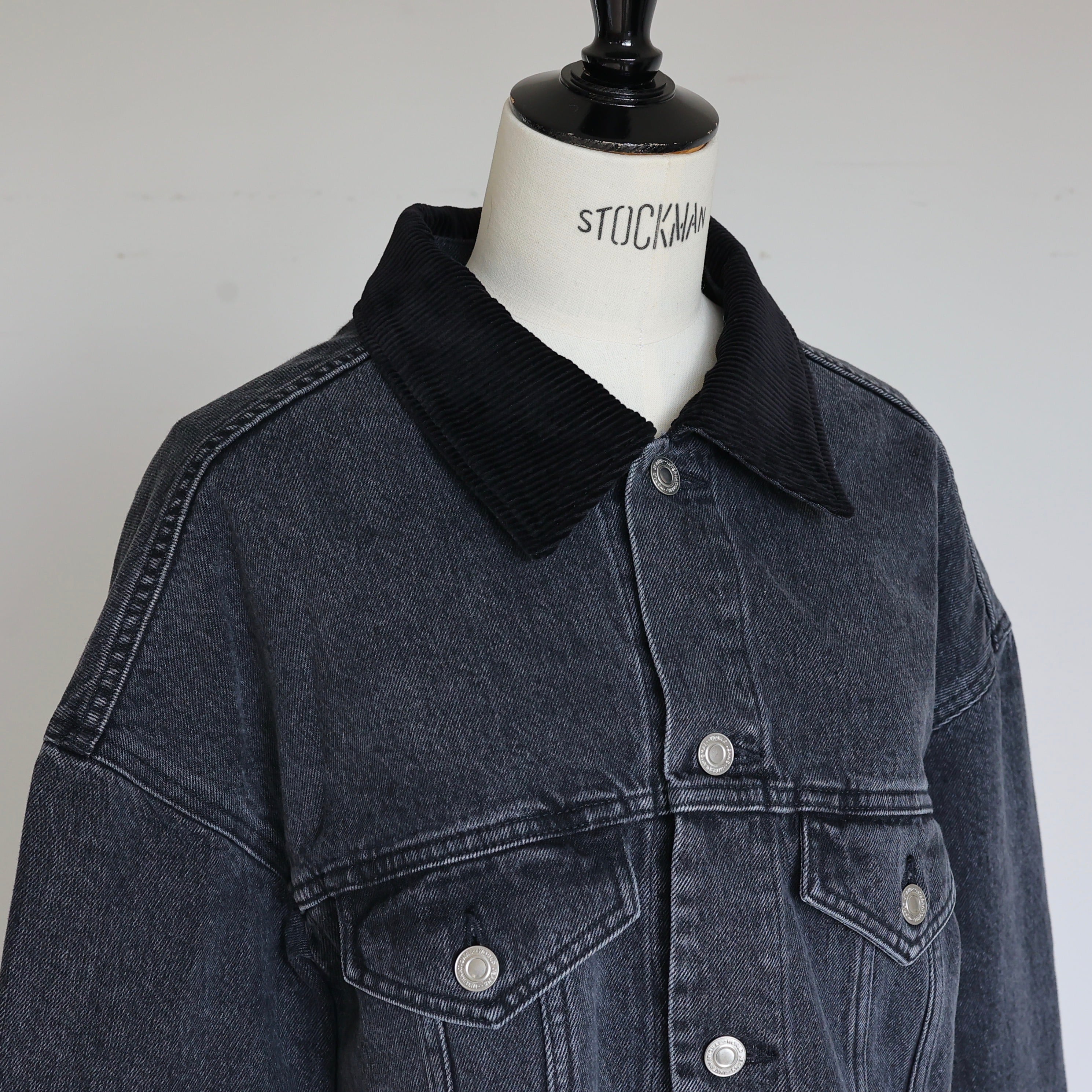 GPST-601 Cropped Denim Jacket | gypsohila