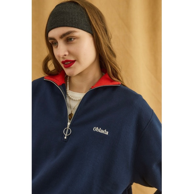 Oblada HALF ZIP SWEAT