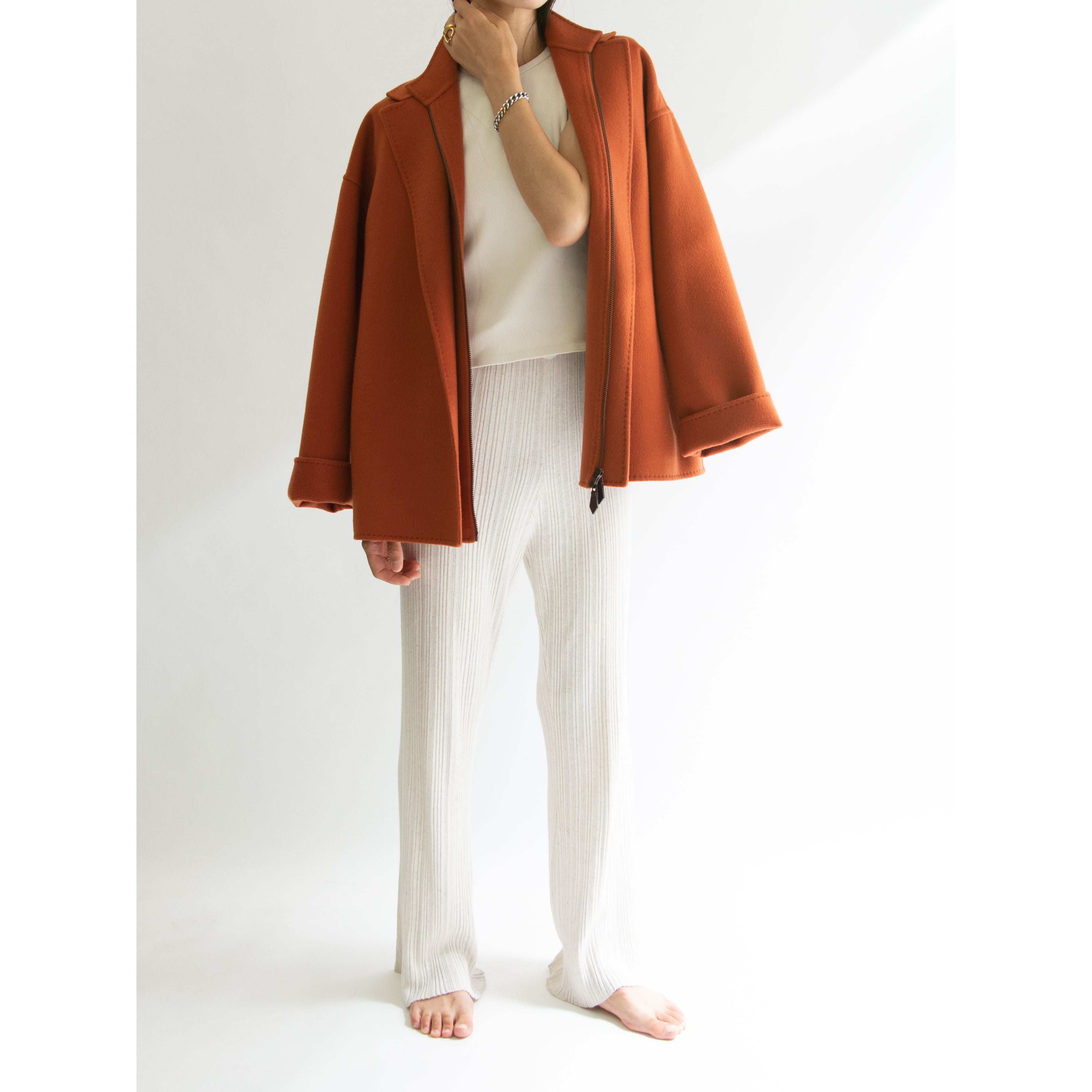 DUSAN】Made in Italy 100% Cashmere Blanket Jacket（ドゥサン