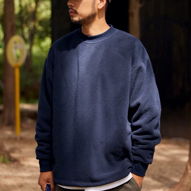 ★PPOLAR FLEECE ROUND NECK SWEATSHIRT　　　A0507