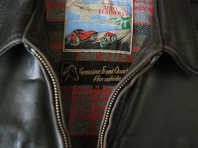 AERO LEATHER “Highwayman” ホースハイドシングルライダース