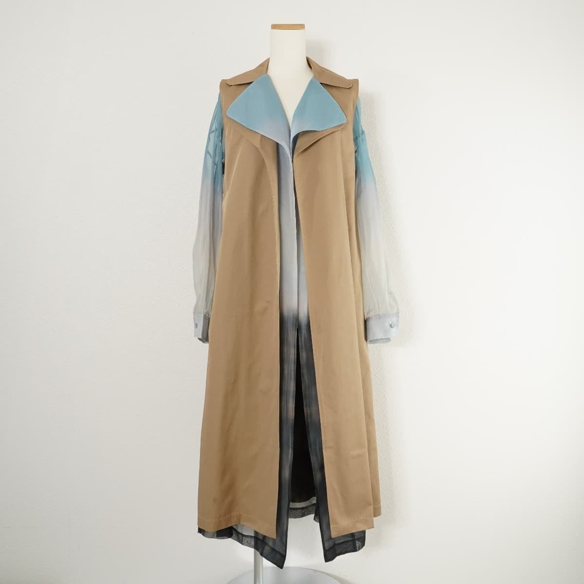 Ameri アメリヴィンテージ SULLY LAYERED SHEER COAT