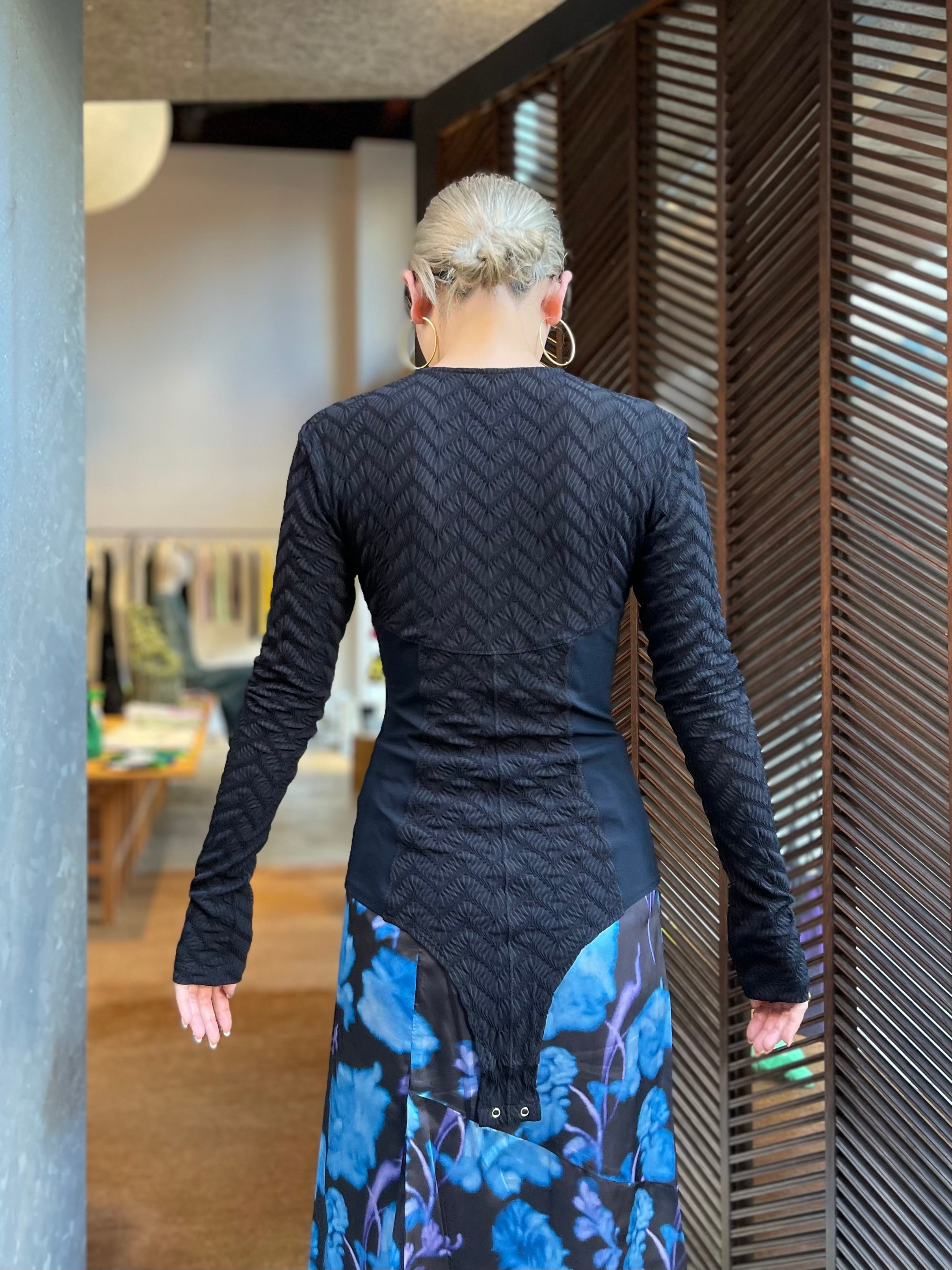 FETICO フェティコ / JQ JERSEY V NECK BODYSUITS | TRENT 