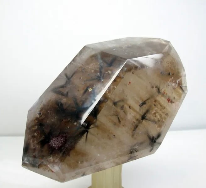 超レア 流砂入り！虹入り！水入り水晶 ペンダント☆古代水入り | 水晶