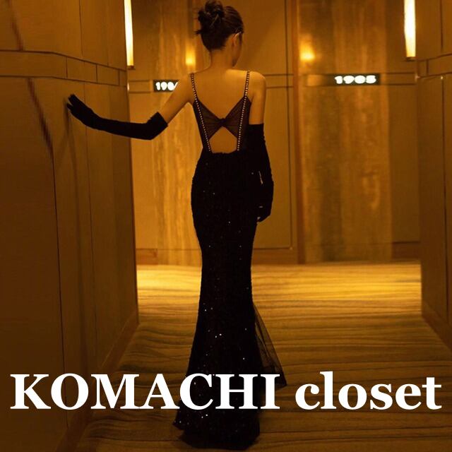 【送料無料】 ドレス パーティードレス イブニングドレス ロング丈 フィッシュテール サスペンダー ノースリーブ ハイウエスト スリム 細身 韓国 レディース かわいい 可愛い キュート 大人可愛い 大人女子 シンプル きれいめ カジュアル 大人 気品 上品 おしゃれ お洒落 こなれ感 きちんと 大人女子 セクシー クール エレガント フェミニン S M L XL ブラック 夏 オルチャン 20代 30代 40代 お呼ばれ パーティー 結婚式 二次会 披露宴 トレンド 美脚 脚長 スタイル