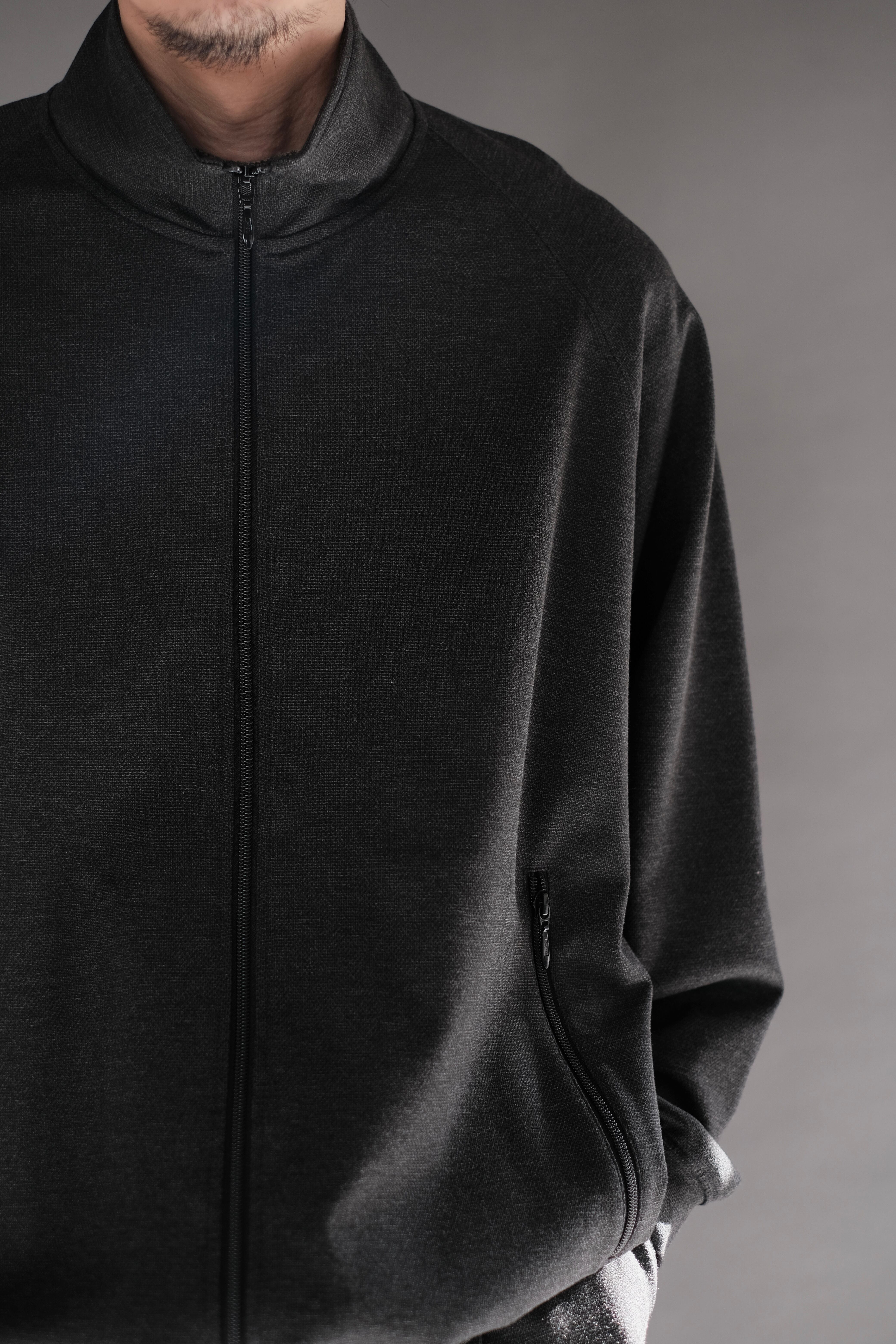 Graphpaper / SIDOGRAS Melange Ponte Track Blouson | LIVING