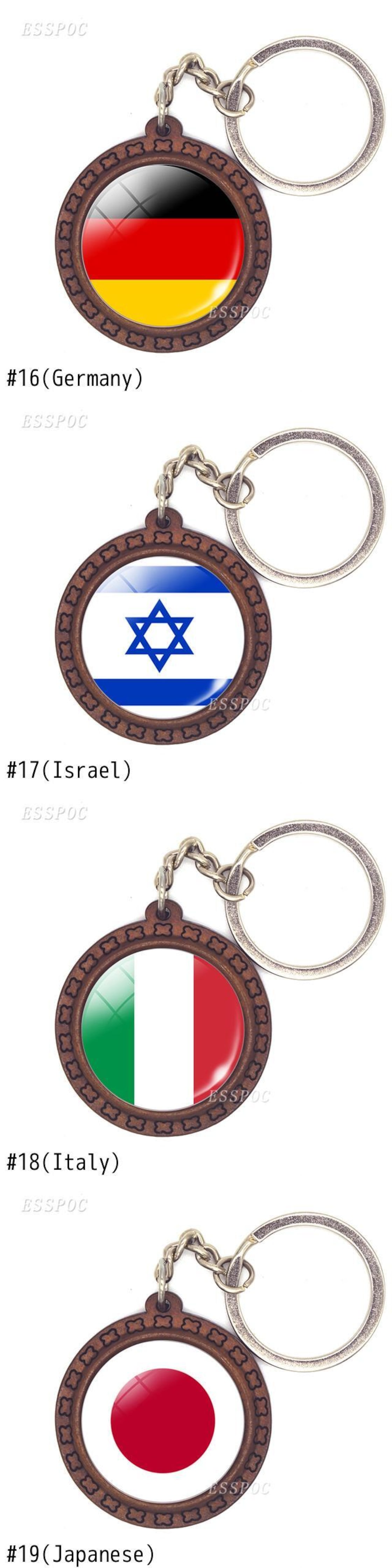 送料無料 国旗アメリカイギリスロシアスペインブラジル木製キーホルダーGlカボションジュエリーキーホルダー女性男性愛国者お土産ギフト リング 指輪  チェーン AE33565633483512039 | Pay ID