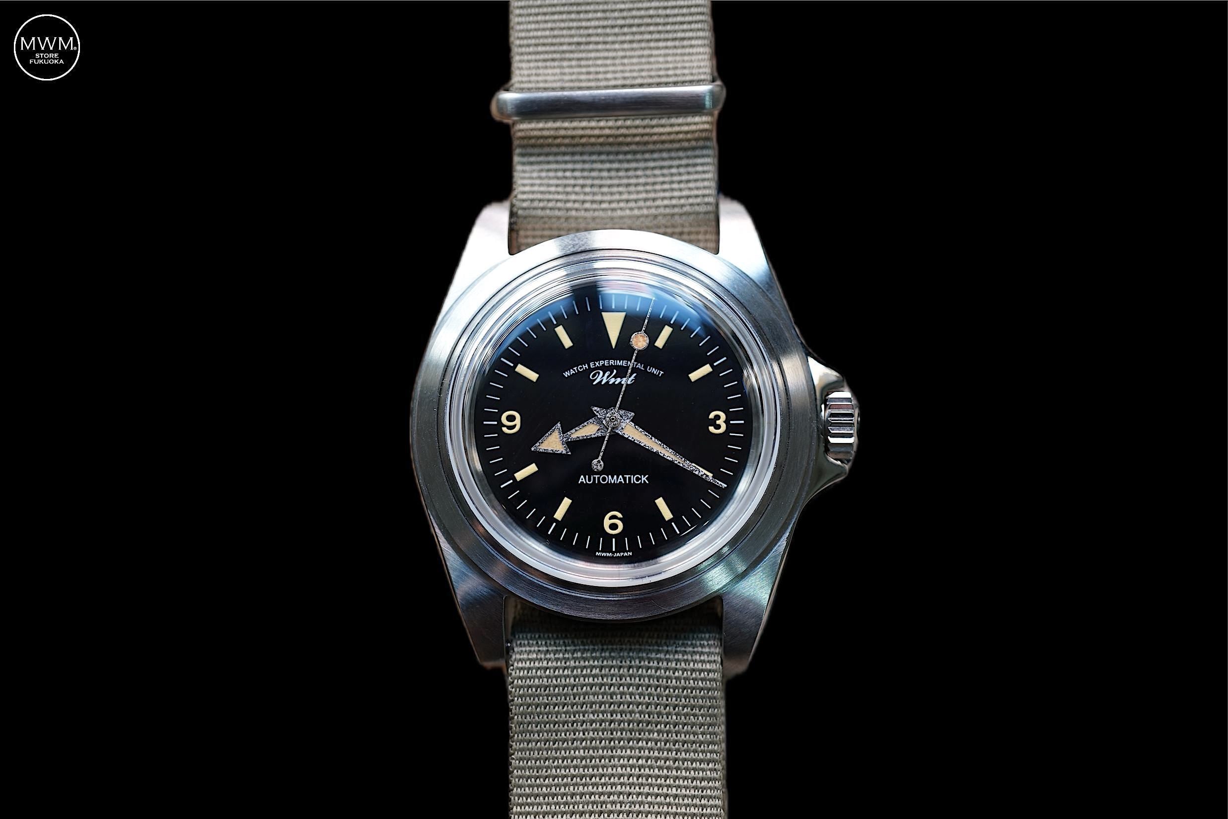 WMT WATCHES RM1950 MKⅡ AUTOMATICK AGED HANDS by MWM | MWM FUKUOKA 