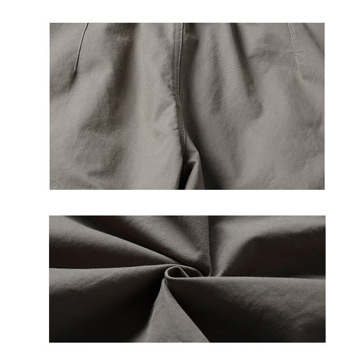 ★RETRO LOOSE WASHED TAPERED PANTS　　24259