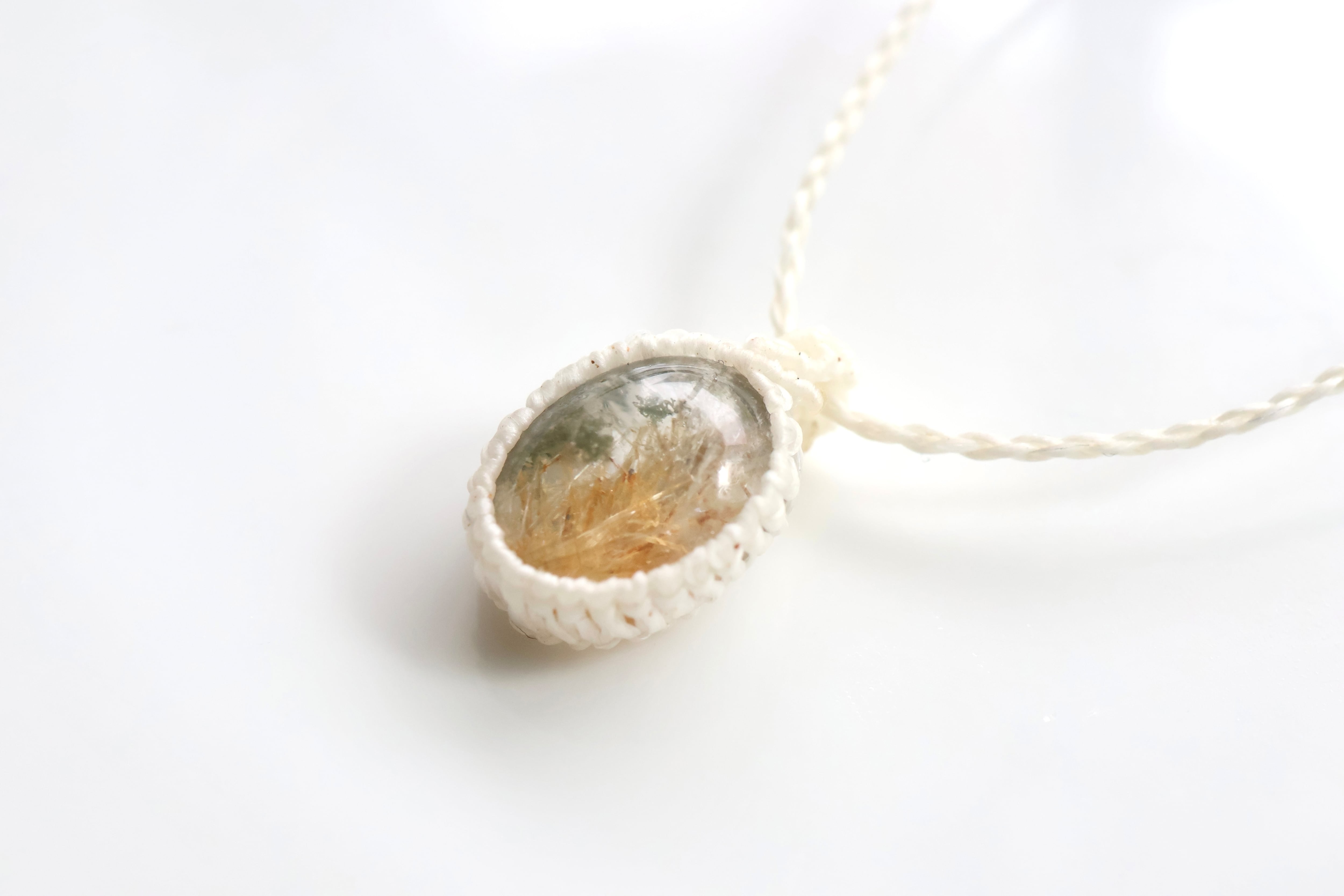 ヒマラヤ水晶ネックレス ガネーシュヒマール産 | 石垣島の夜光貝