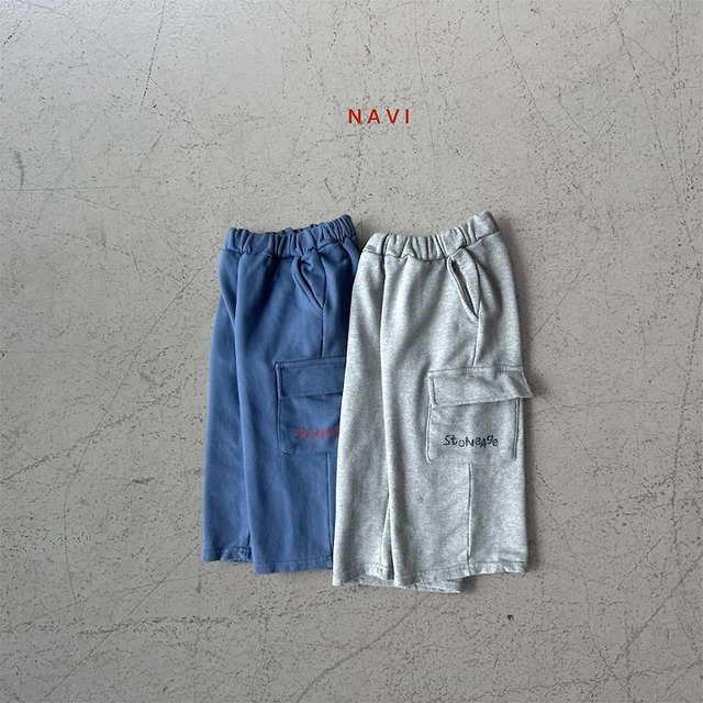 【取寄】navi｜stone pants｜ストーンパンツ｜S-JL｜kids&jr｜26 autumn