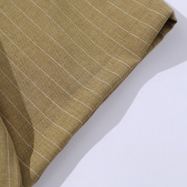 classic striped short-sleeved shirt　クラシックストライプ半袖シャツ　J1973
