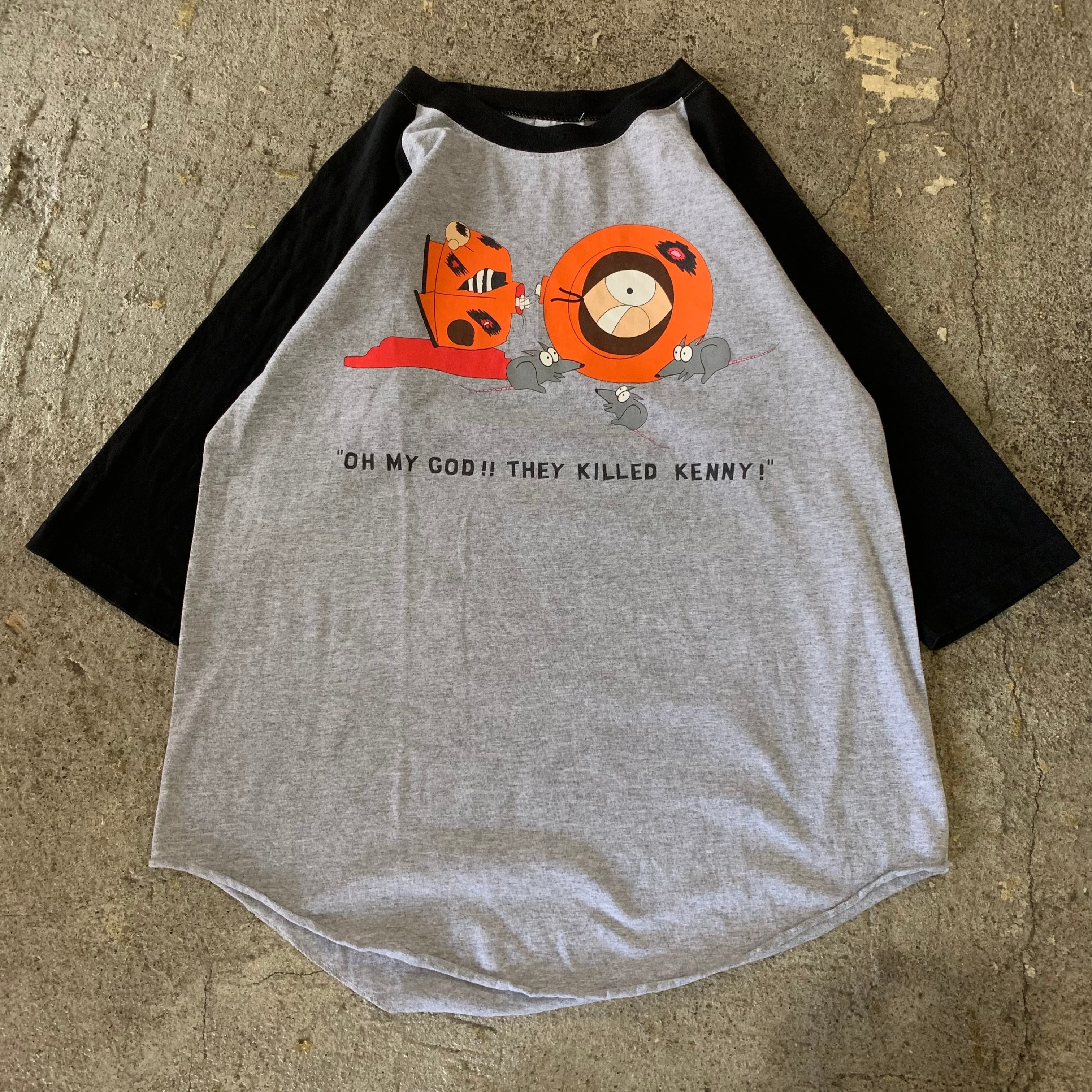 90s South Park raglan sleeve T-shirt | What'z up