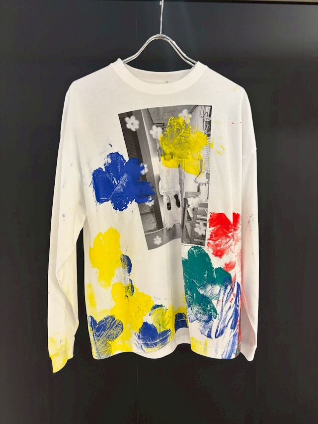 naokitomizuka×伊澤彩織さんチャリティーアートTシャツ　B柄Sサイズ　1点のみ