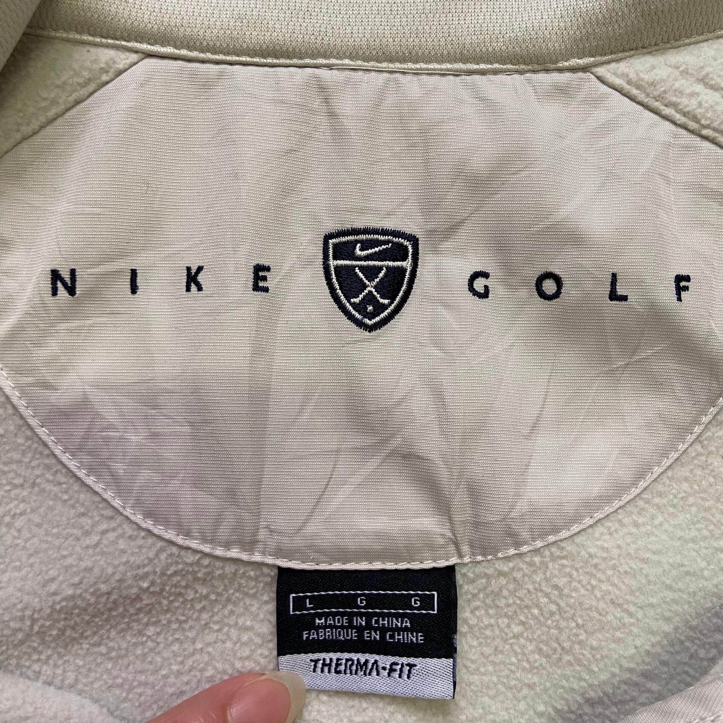 00年代 NIKE GOLF ナイキ ゴルフ スモールスウォッシュ フリース ...