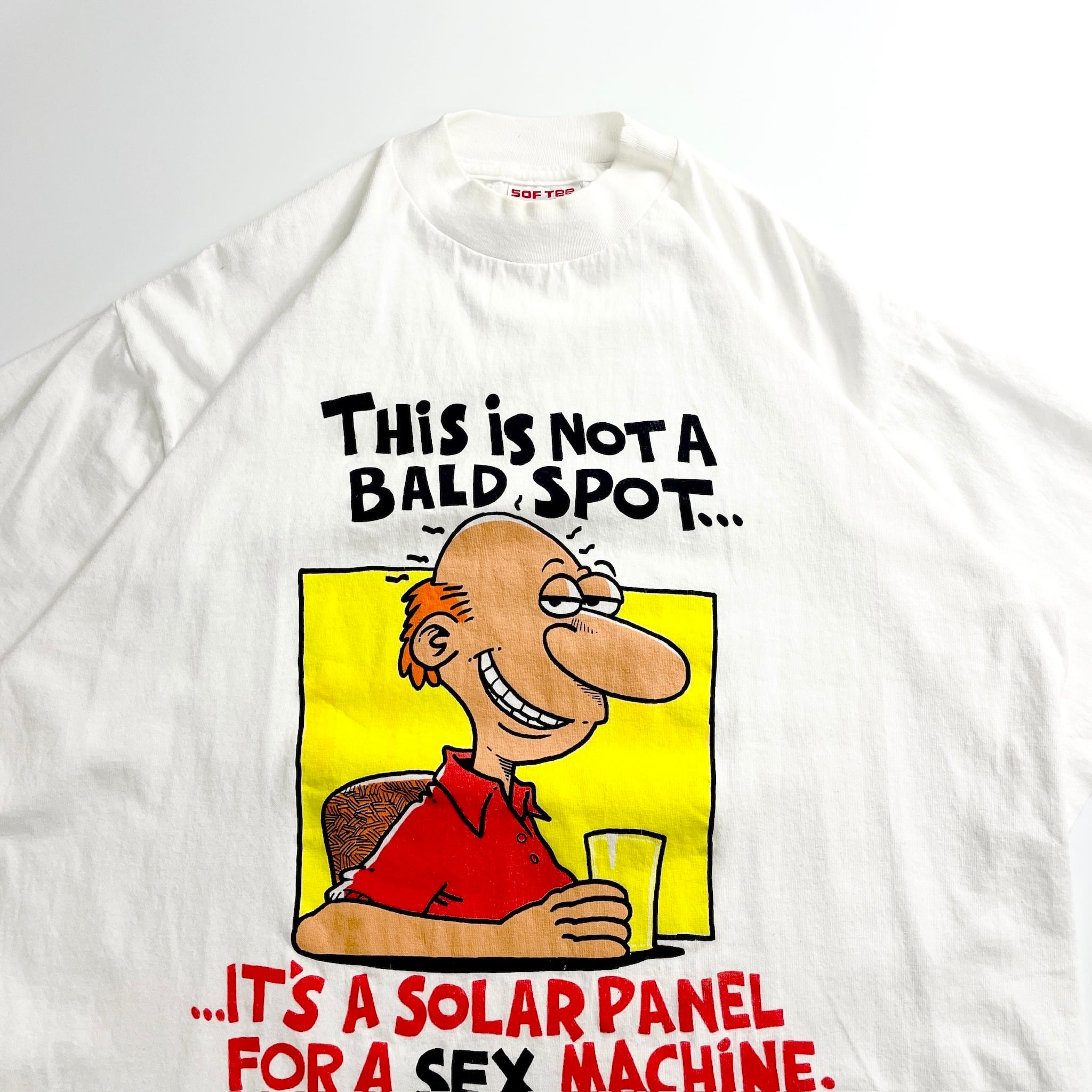 90s This Is Not A Bald Spot Joke T-Shirt