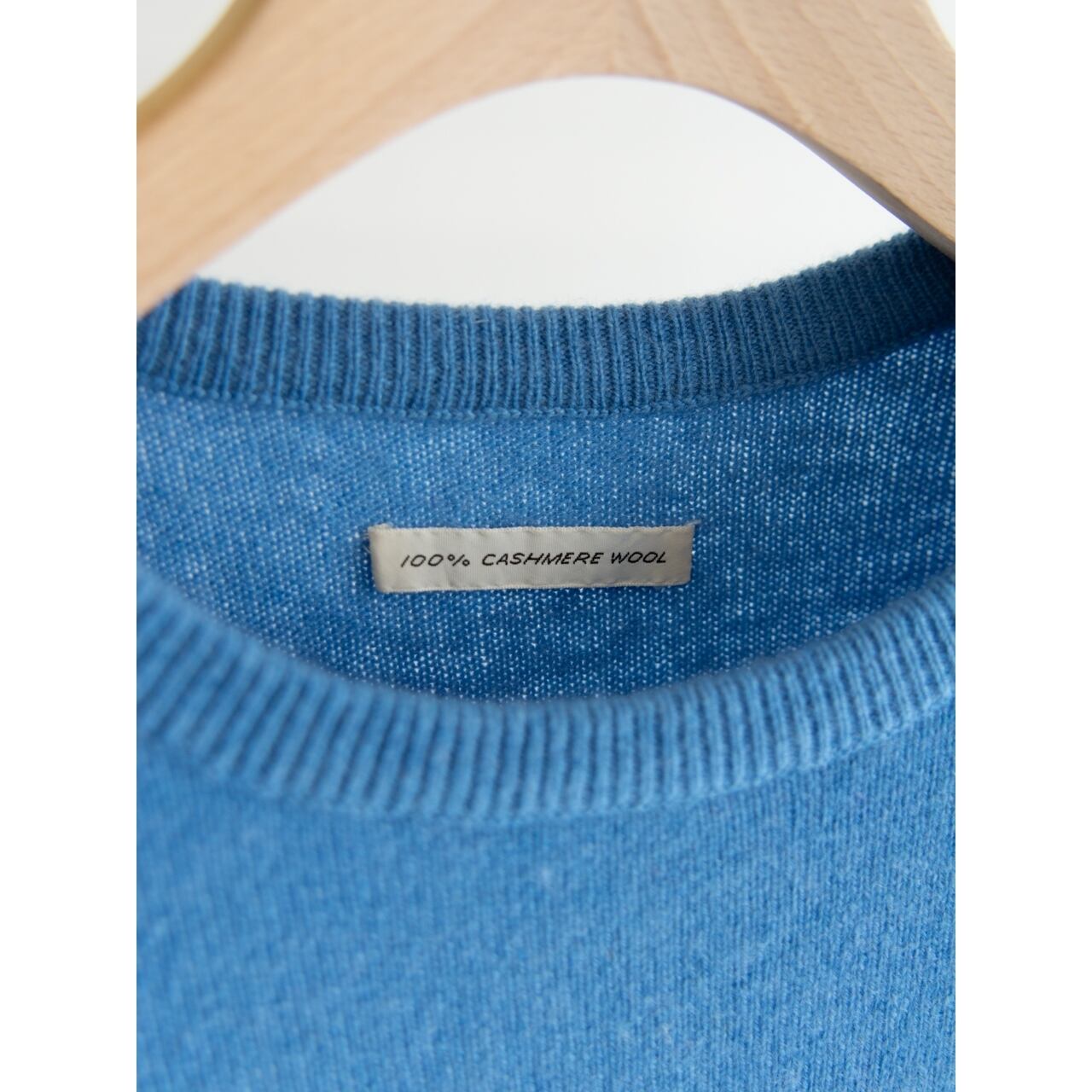 【Unknown Brand】100% Cashmere Crew Neck Sweater(カシミヤクルーネックセーター ニットプルオーバー)
