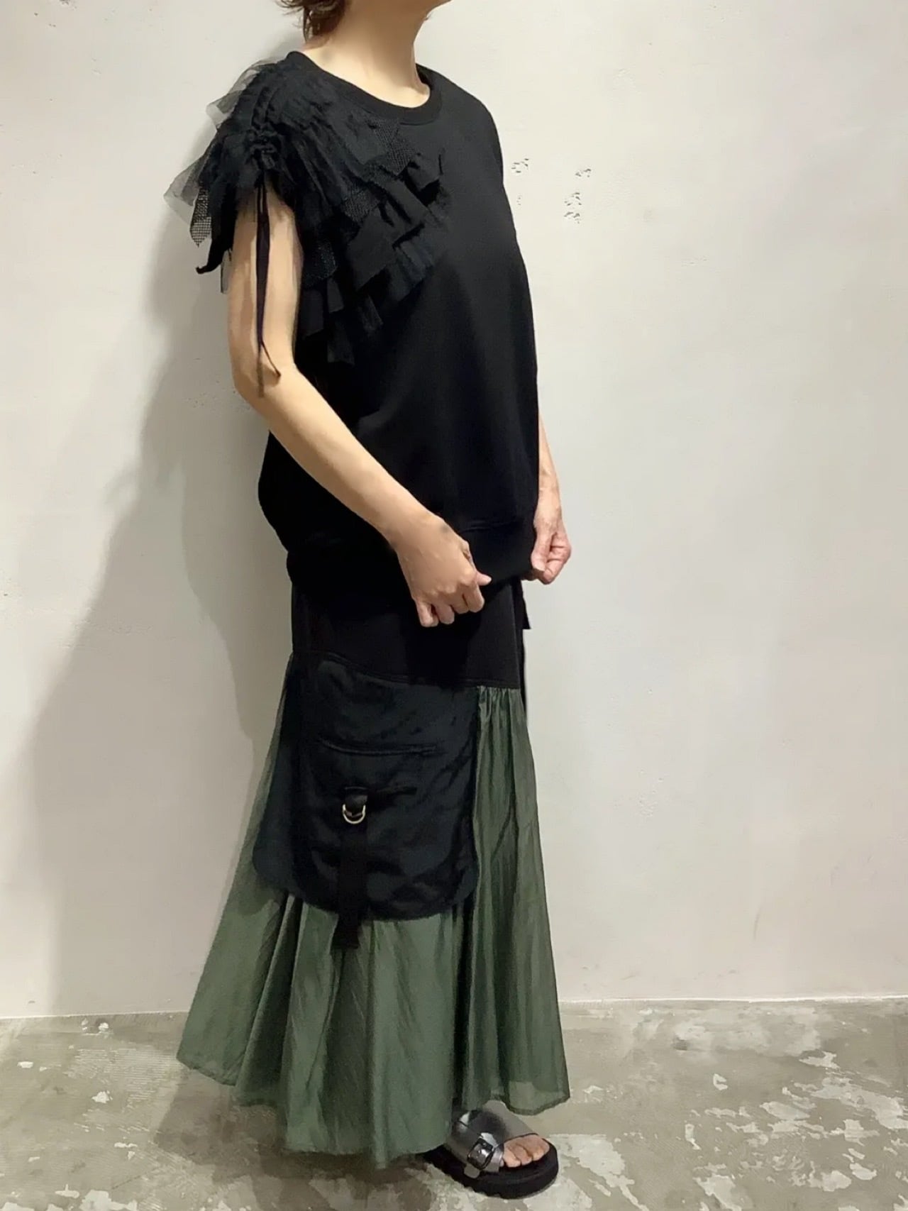 ❤️ドイリー 907  りす RISREY(リズレイ)】フリルフレンチスウェット［R2601 - FSW967