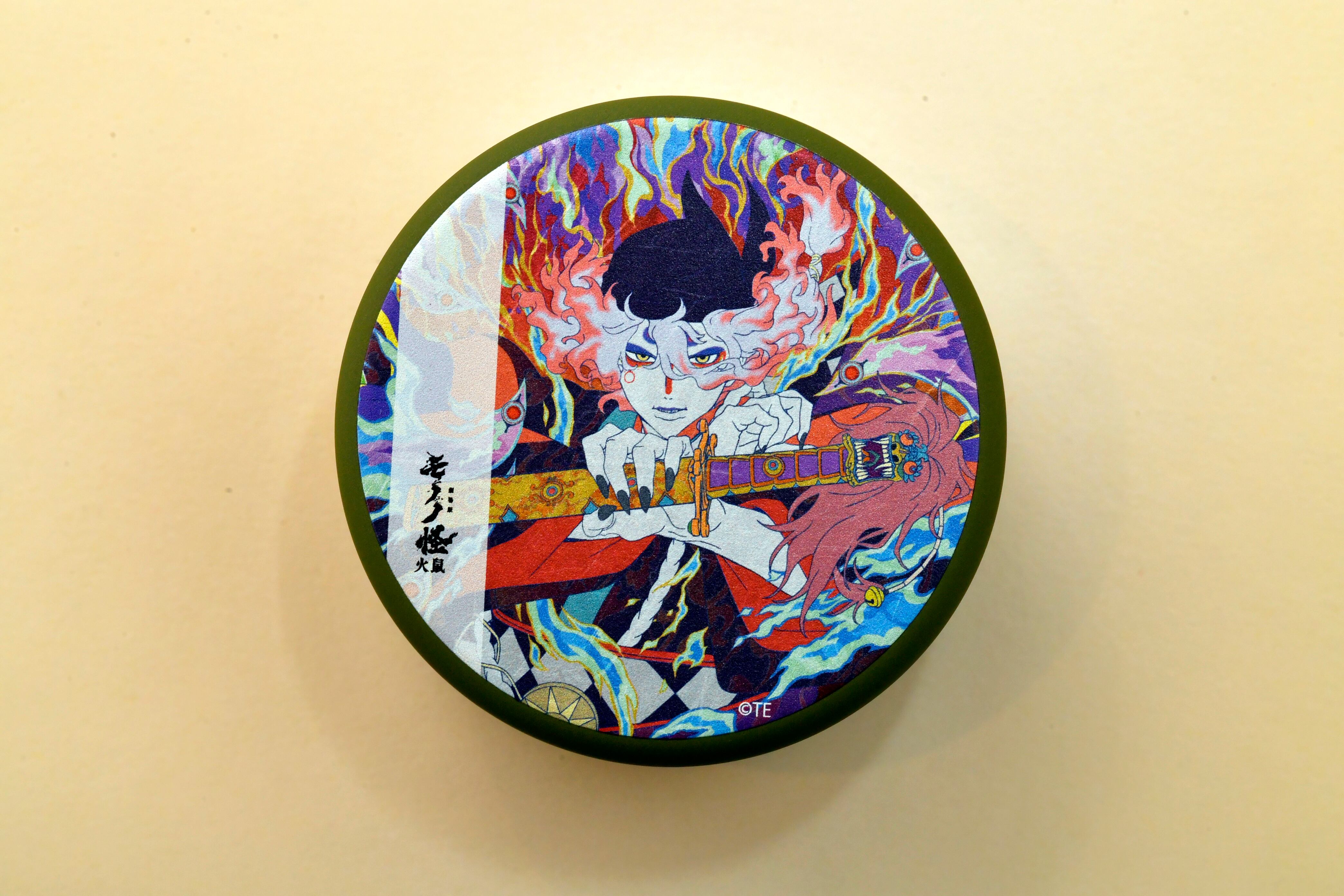 狭山抹茶缶30g カーキ【劇場版モノノ怪コラボ】 | 十立葉公式ショップ