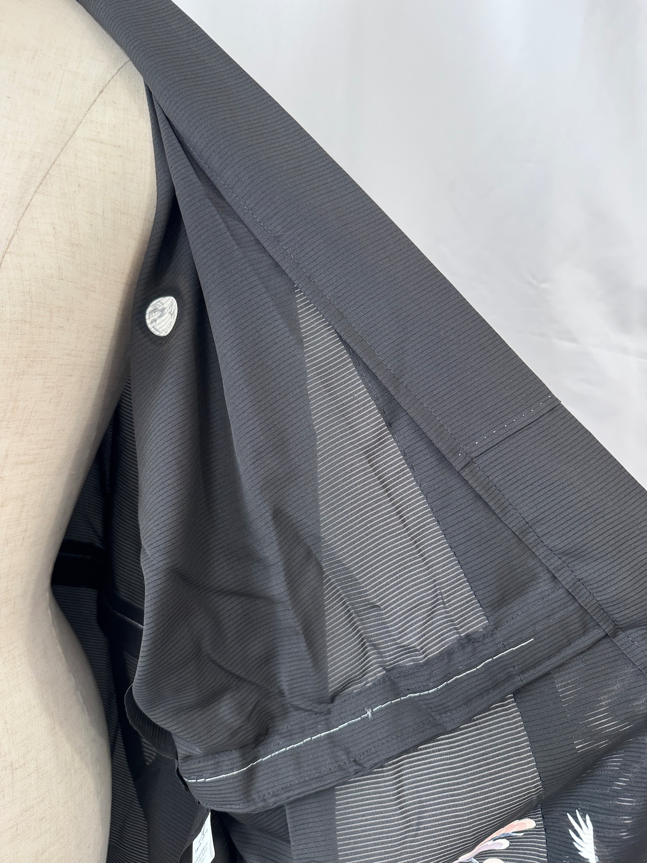 Black Longcoat See-through 602