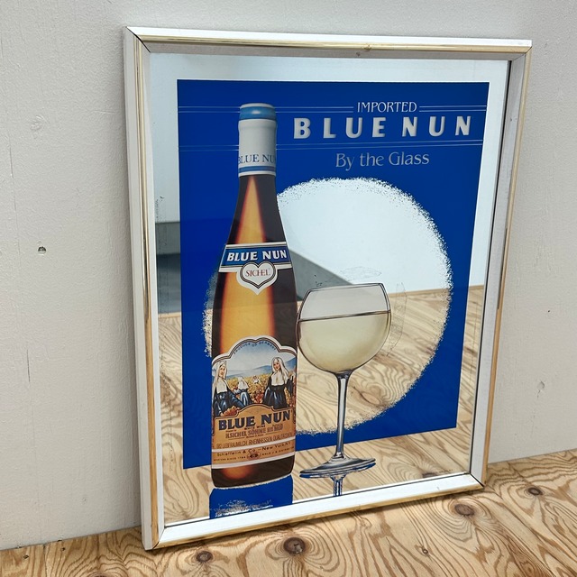 Blue Nun ブルーナン ワイン パブミラー