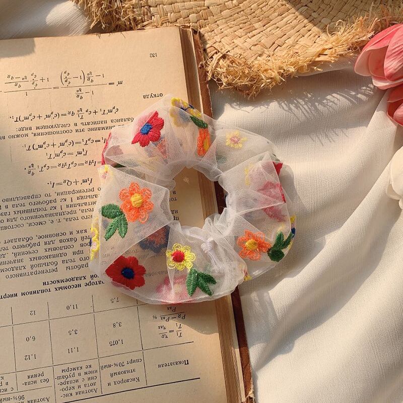 Flowerデザイン リング スタンダードハートアクセサリー レッド レトロ 刺繍 指輪 フラワーデザイン ブラック・アイド・ピーズ43178017215