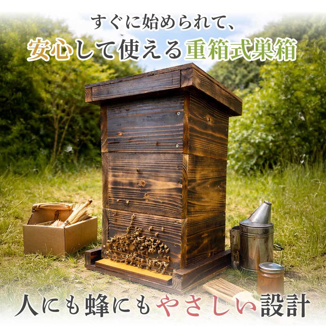 ♦紀州無節杉材♦『日本蜜蜂　重箱式巣箱』待ち受け箱セット 楽天市場】蜜蜂巣箱 杉板 国産 150×35×255mm16枚入り 養蜂箱 国産