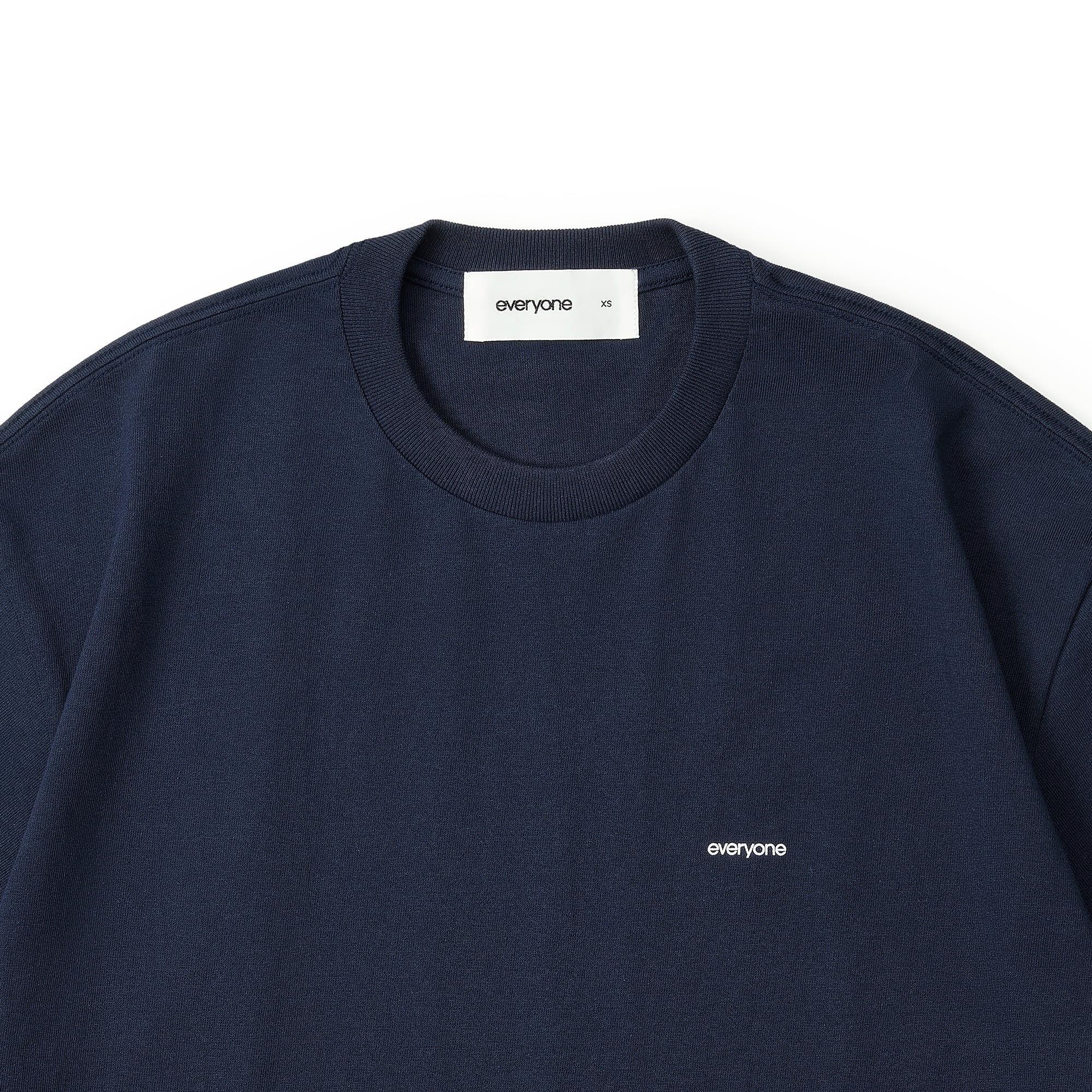 everyone original logo american cotton tee petit (NAVY) | everyone