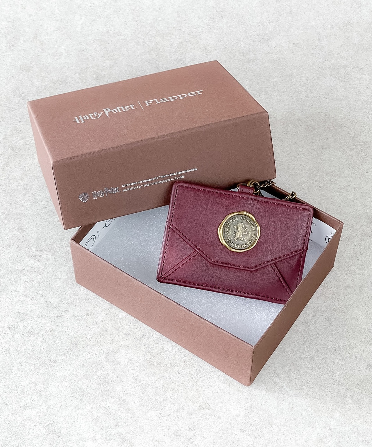F268107_Harry Potter×Flapper ４寮シーリングスタンプモチーフパスケース - 9