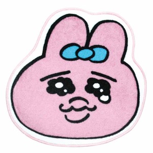 【在庫処分】トーシンパック(Toshinpack) おぱんちゅうさぎ ダイカットタオル(おぱんちゅ フェイス) OU-TA001