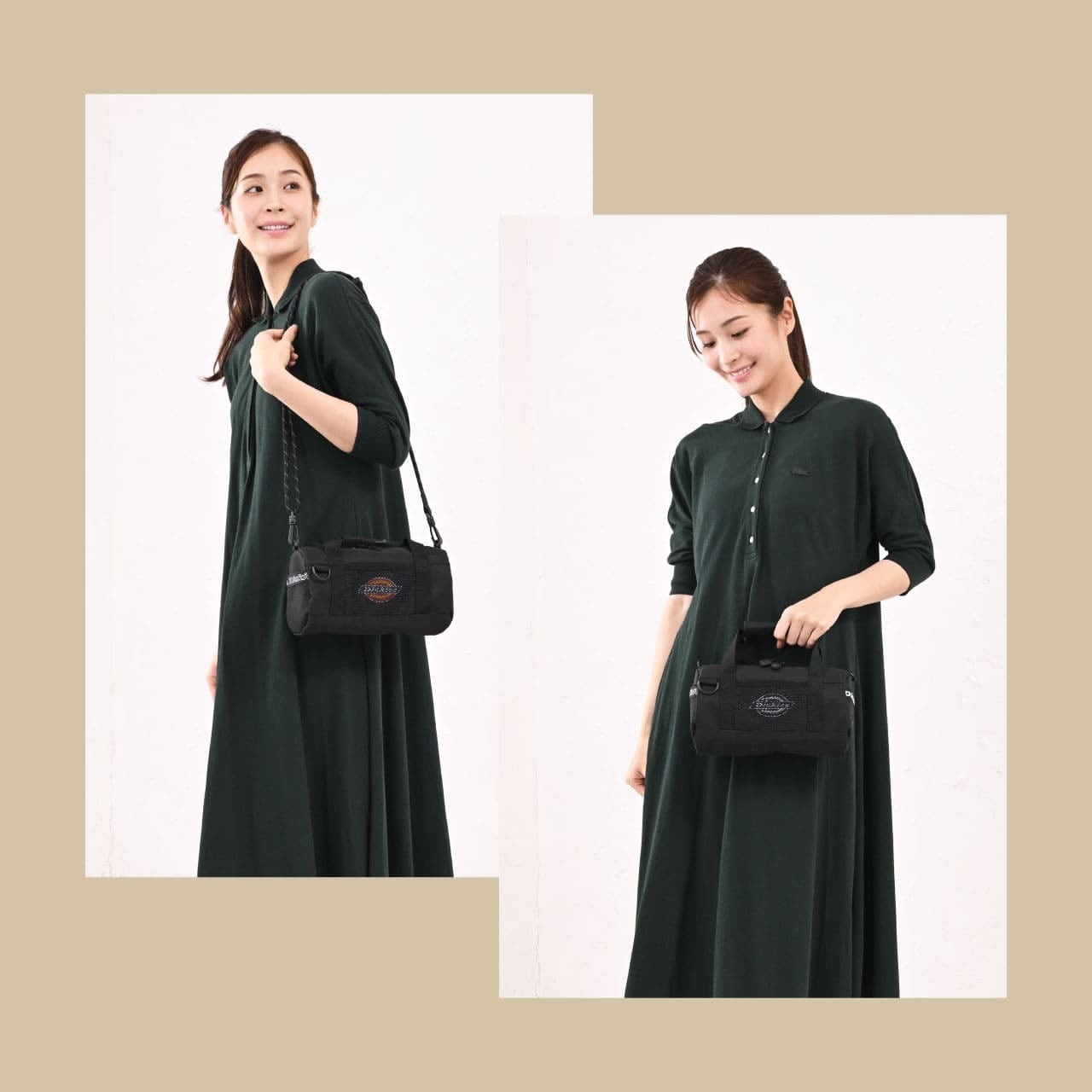 Dickies ディッキーズ ミニボストンバッグ 撥水 ミニショルダー