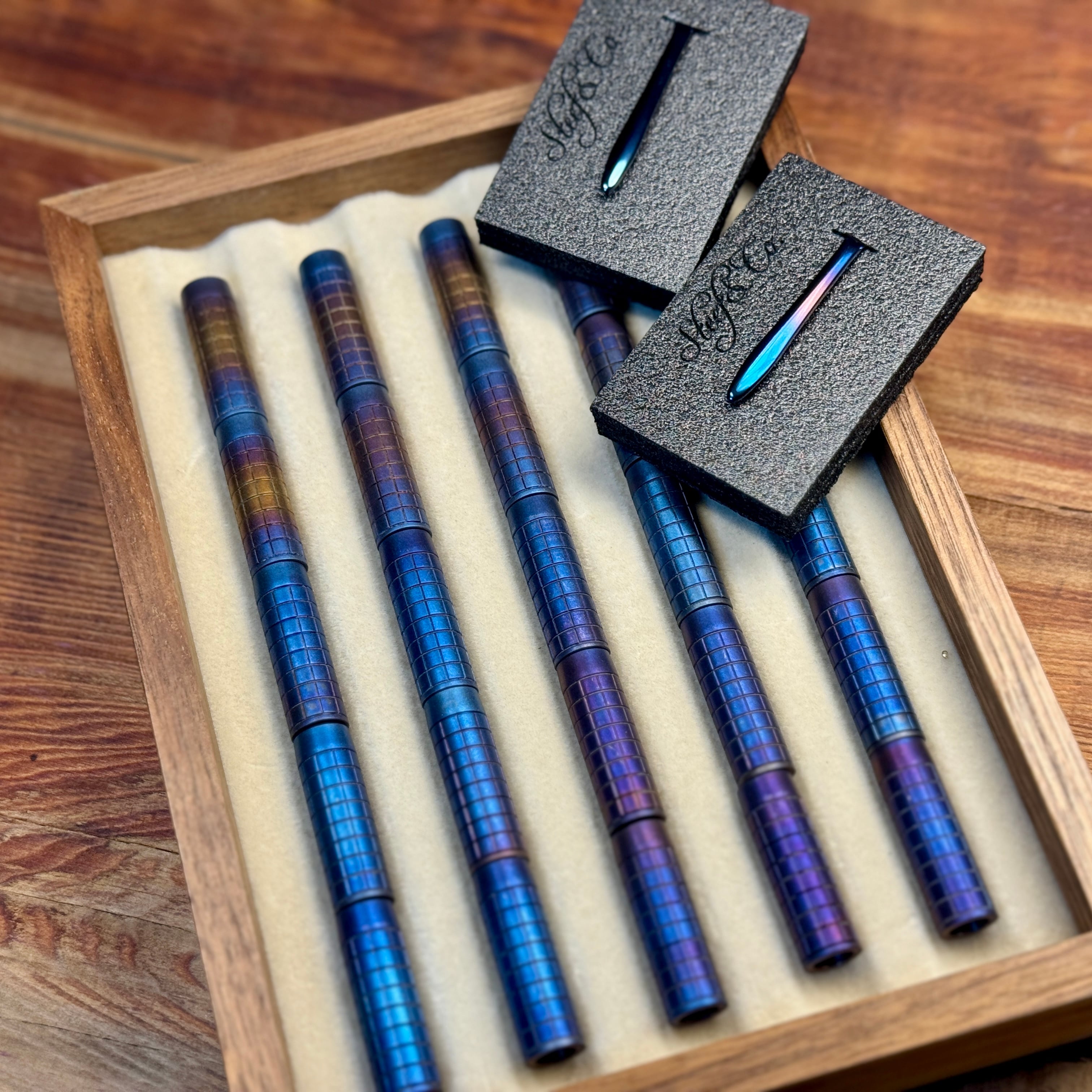 03158 アフリカンブラックウッドバール ST Draft 短軸 | クラフト工房