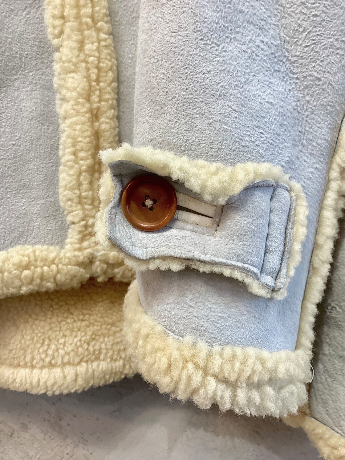 Griffin Laundry REVERSIBLE MOUTON BOMBER JACKET (90s) MADE IN 