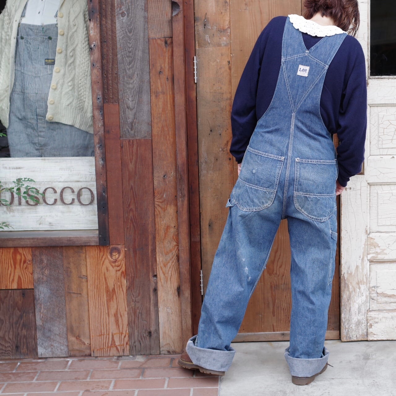 リー THE DENIM VINTAGE OVERALLS デニムオーバーオール