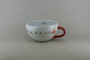 ジャパンスープマグ（赤）