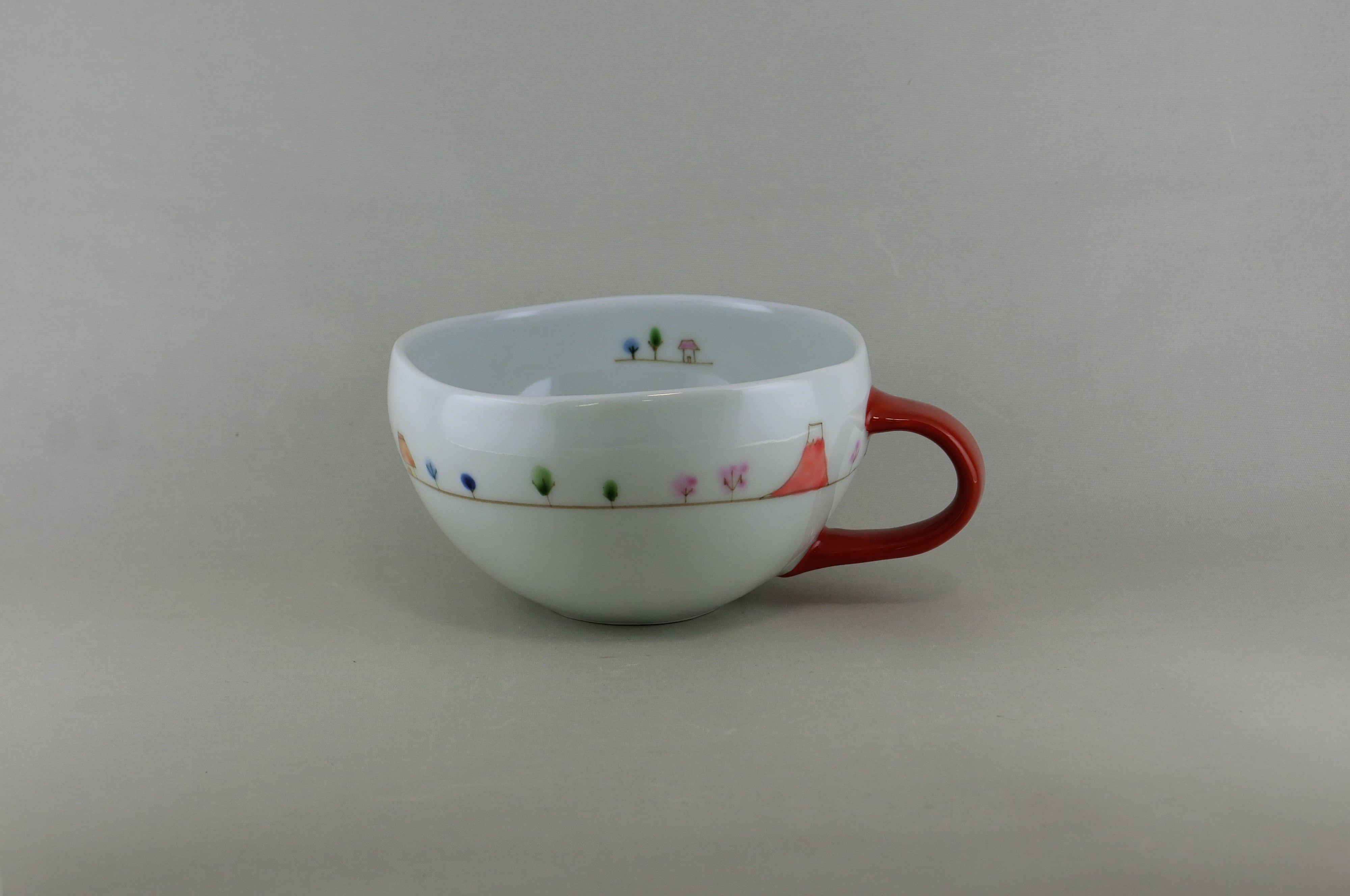 ジャパンスープマグ（赤）