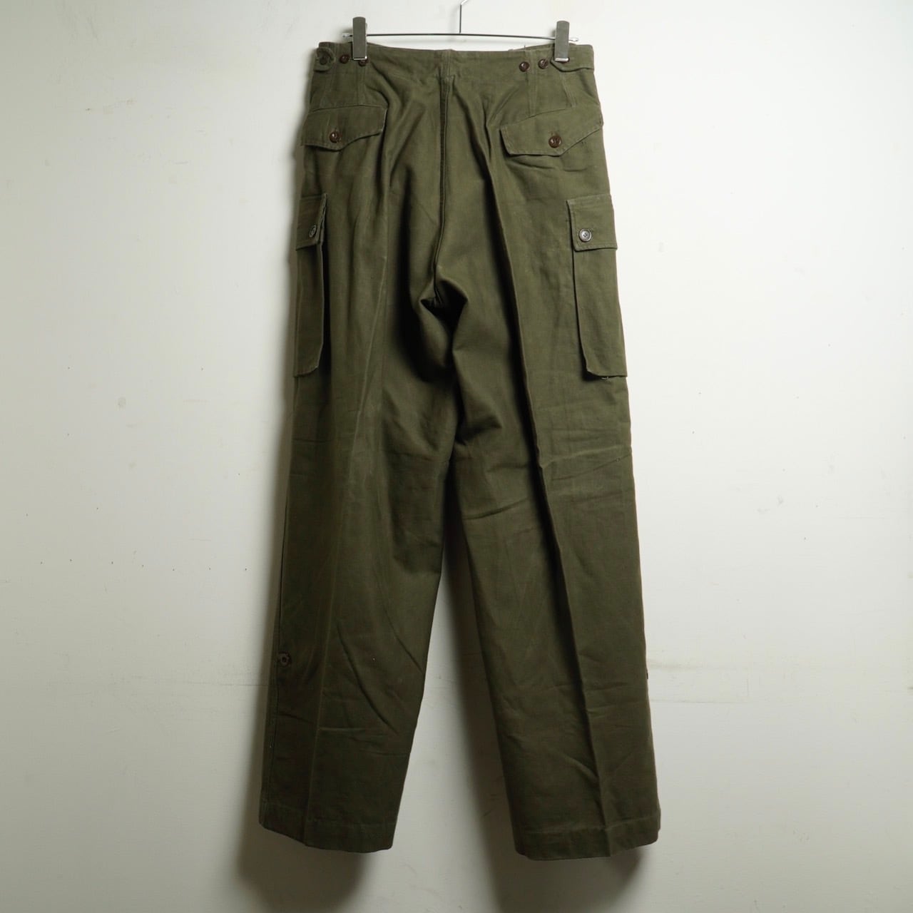 50〜60's Dutch Military Double Face Field Cargo Pants | AMICI used