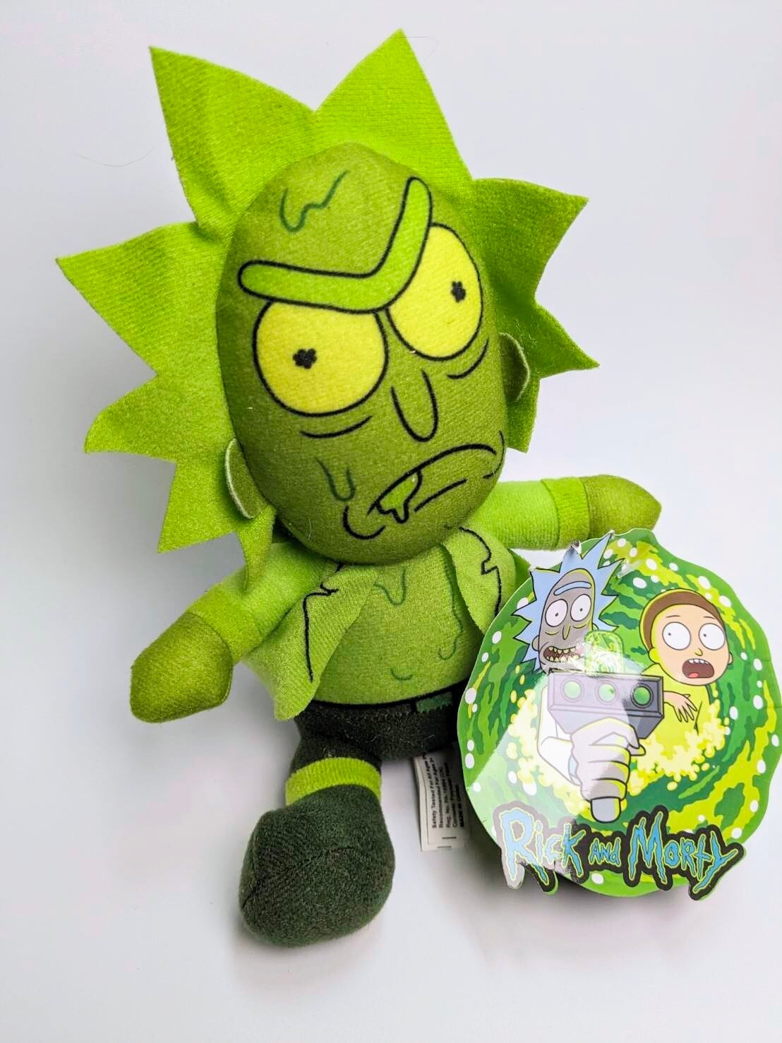 ぬいぐるみ【リック・アンド・モーティ(Rick and Morty)】 リック(緑)〚アメリカン雑貨 アメトイ〛