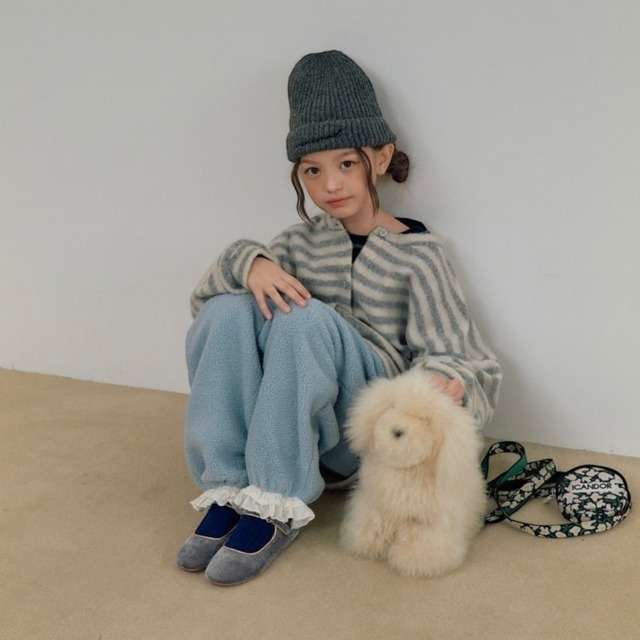 *即納* MINIMAL MNM刺繍ニットビニー