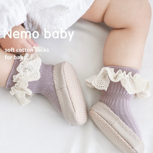 [11-13cm] ラバーソール ファーストシューズ