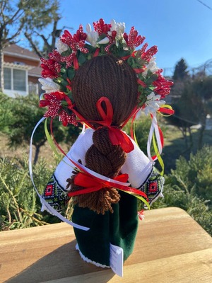 UA.Designer手作りモタンカ 25cm（ウクライナの御守り）