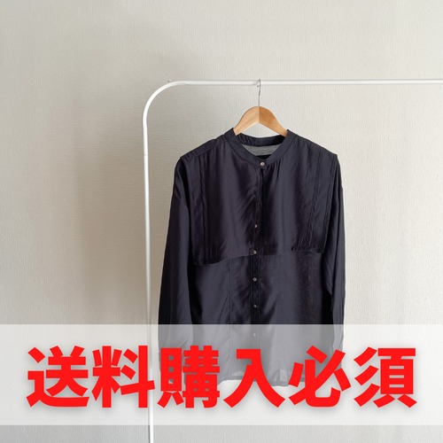 【SALE】マルチWAYシャツ -black-