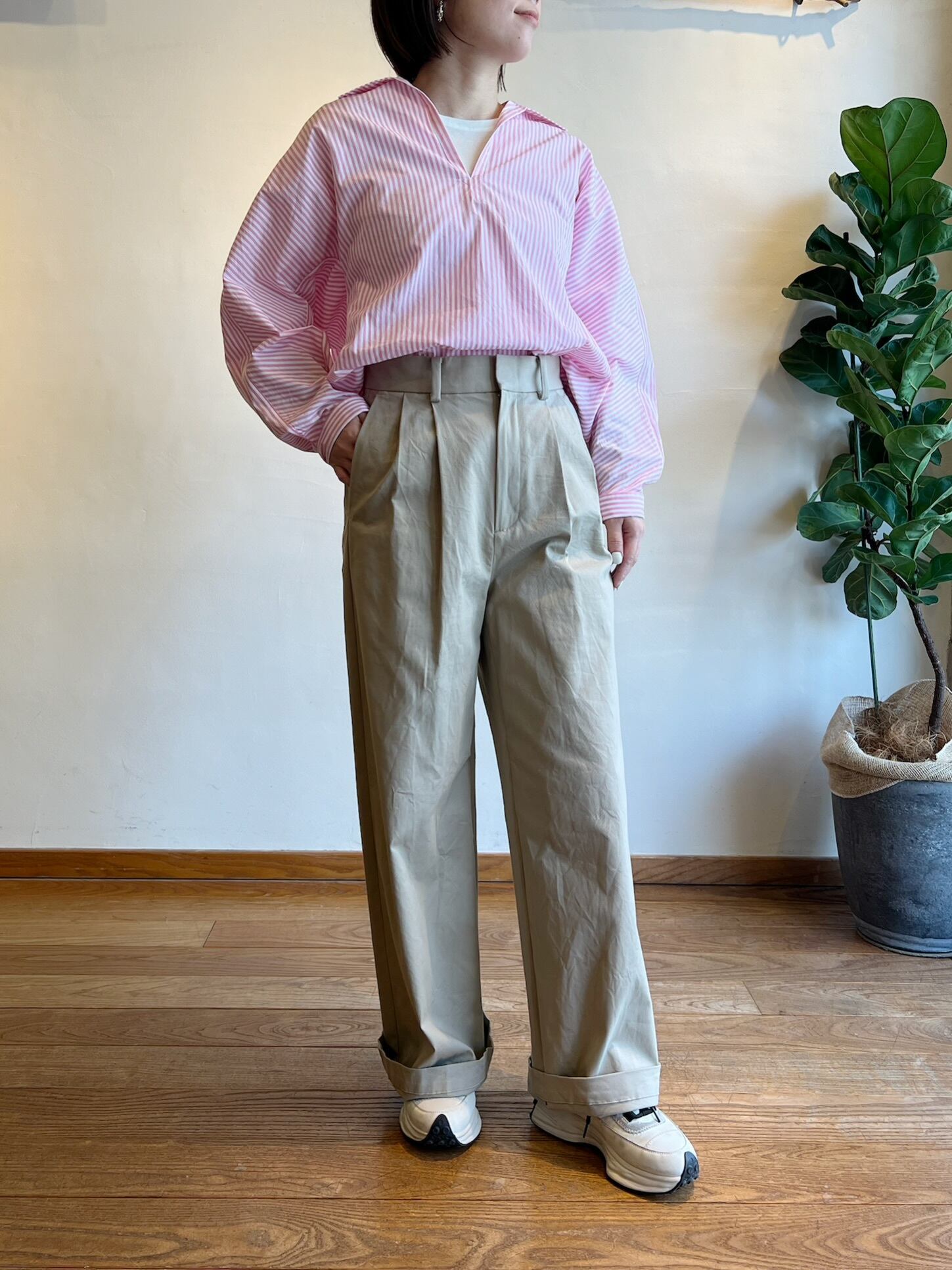 TICCA / トラウザースチノパンツ | anouk