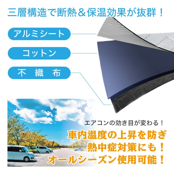 ホンダ ヴェゼル フロントガラス用サンシェード | Five star SAMURAI